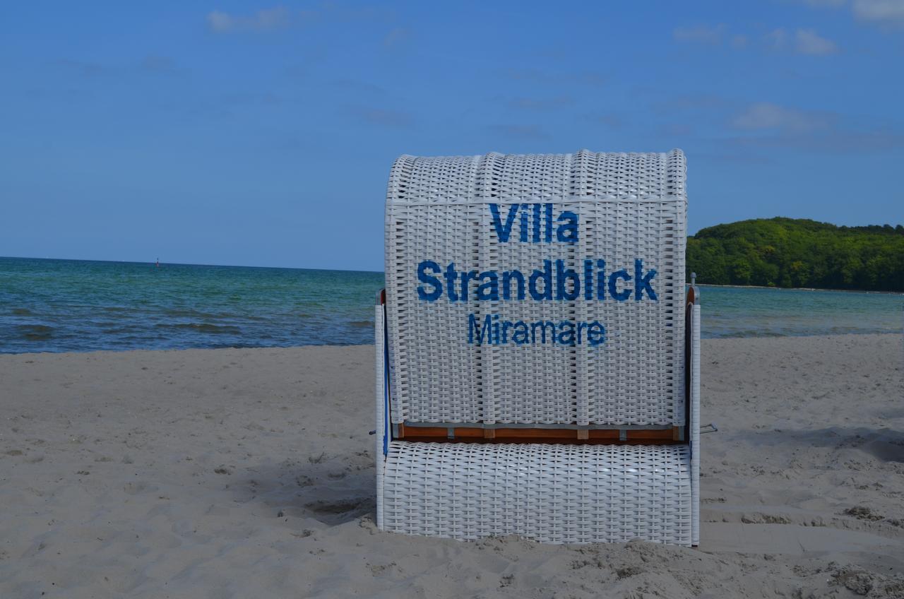 Villa Strandblick - Wohnung Miramare บินซ์ ภายนอก รูปภาพ